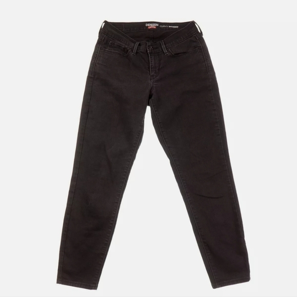 Levi Denizen curvy skinny Jeans black size W27 L30 - Picture 1 of 11